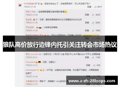 狼队高价放行边锋内托引关注转会市场热议